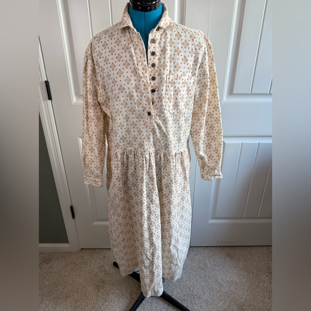 Vintage Eddie Bauer Corduroy dress size Medium P